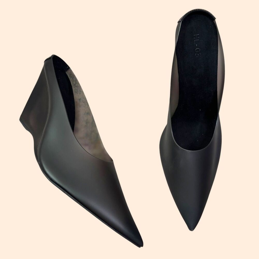 YEEZY HL-03 Black Heels